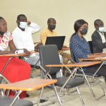 Une vue des participants au Talk Experience.