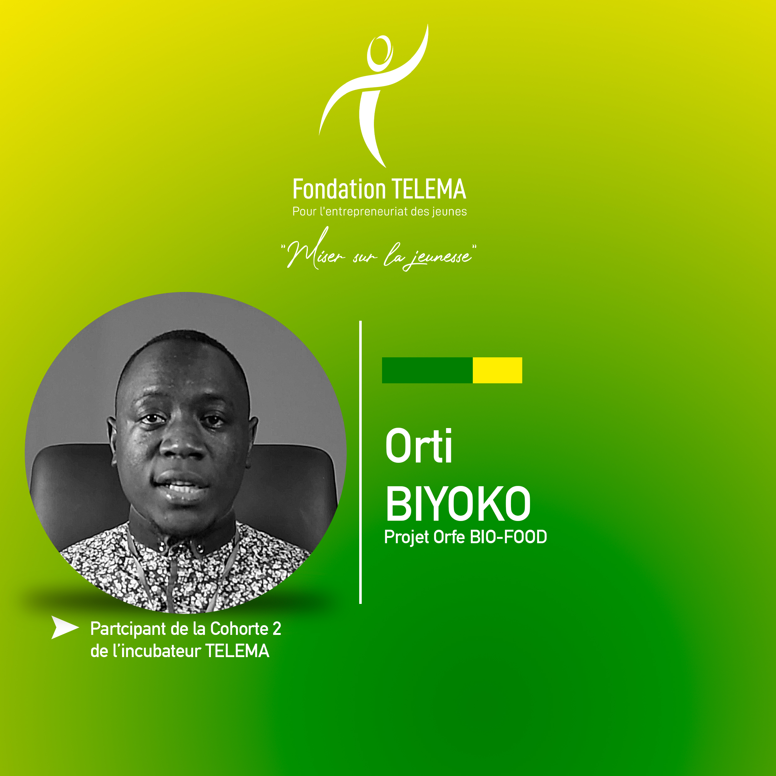 Orfe Orti BIYOKO présente Orfé BIO-FOOD - Fondation Telema